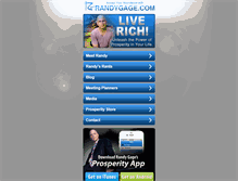 Tablet Screenshot of m.randygage.com
